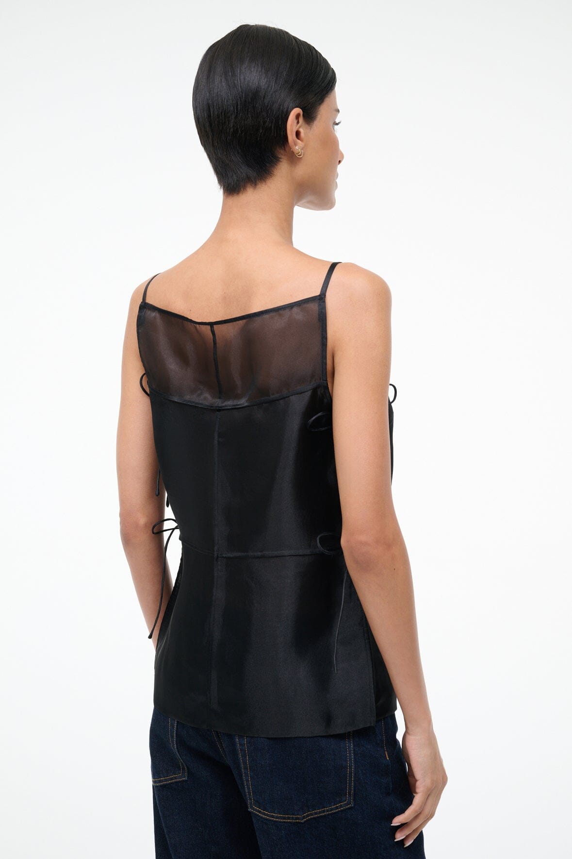 STAUD Sale Chandler Top Black