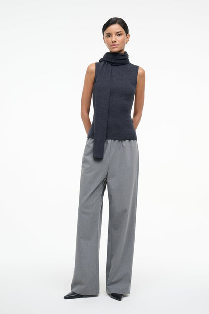 STAUD Sale Canal Top Charcoal