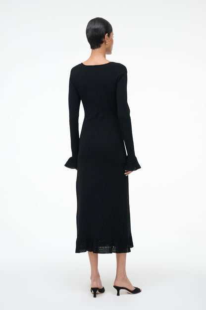 STAUD Sale Shelley Dress Black