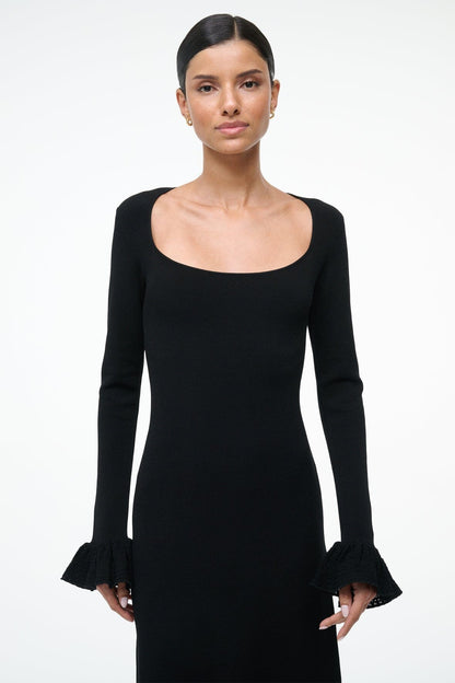 STAUD Sale Shelley Dress Black