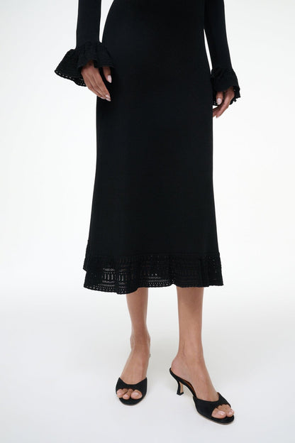 STAUD Sale Shelley Dress Black