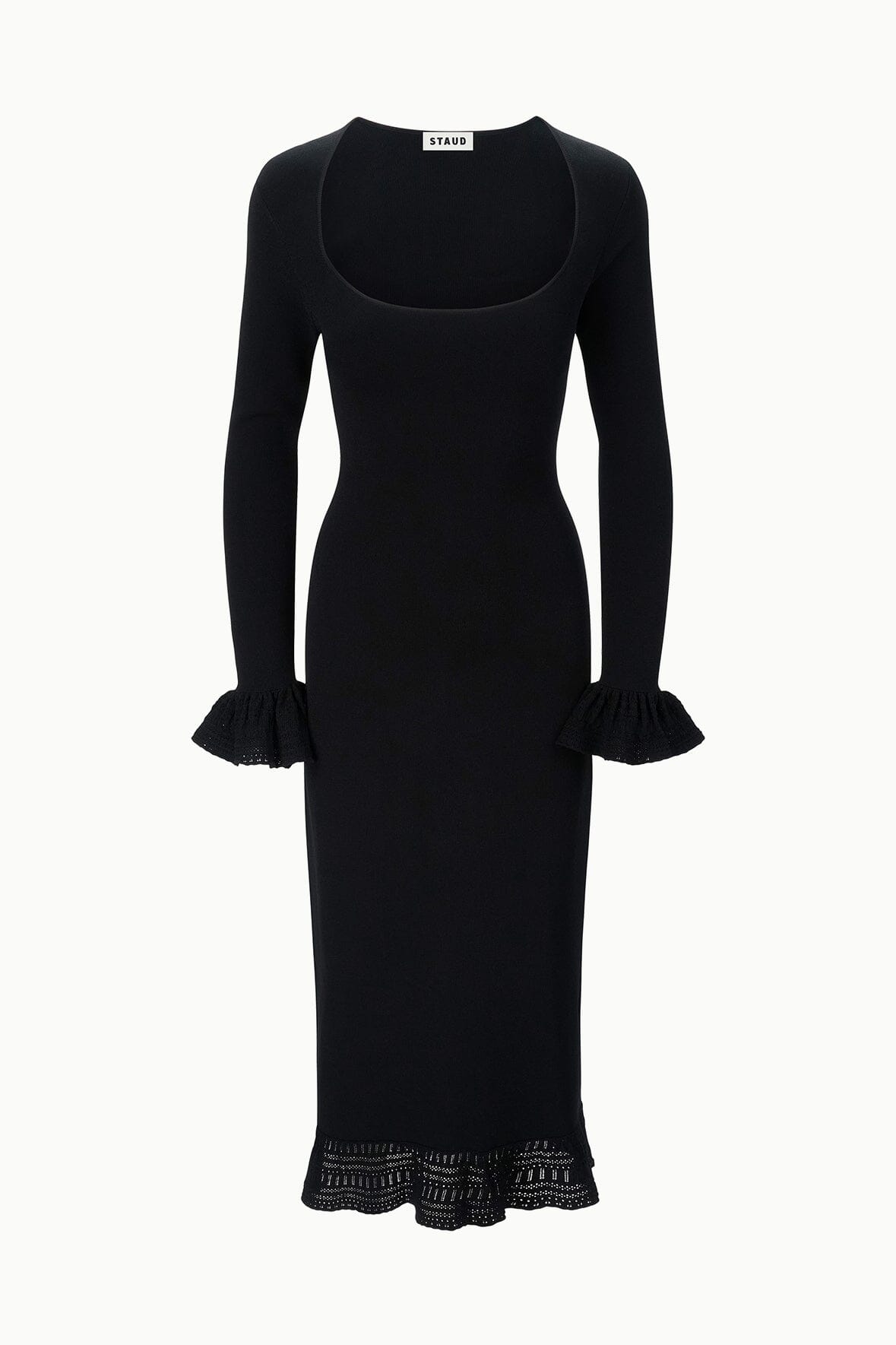 STAUD Sale Shelley Dress Black