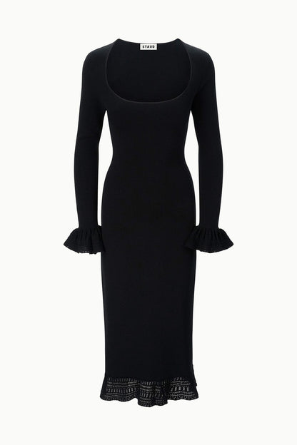 STAUD Sale Shelley Dress Black