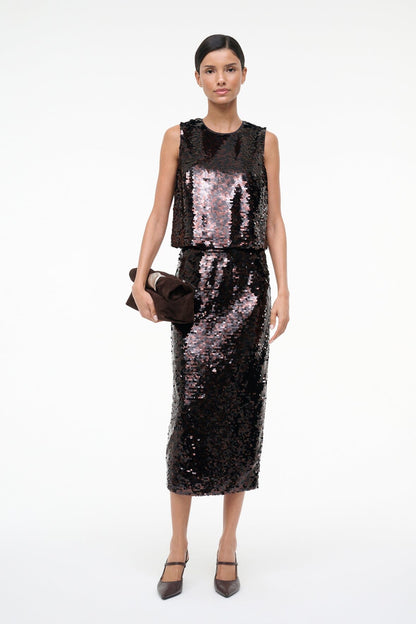 STAUD Sale Seraphina Top Espresso Black