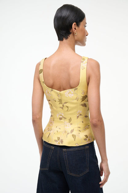 STAUD Sale Jeanette Top Wildflowers
