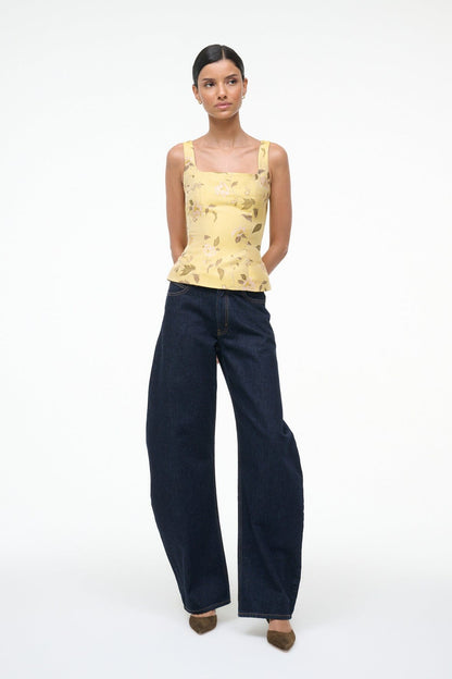 STAUD Sale Jeanette Top Wildflowers