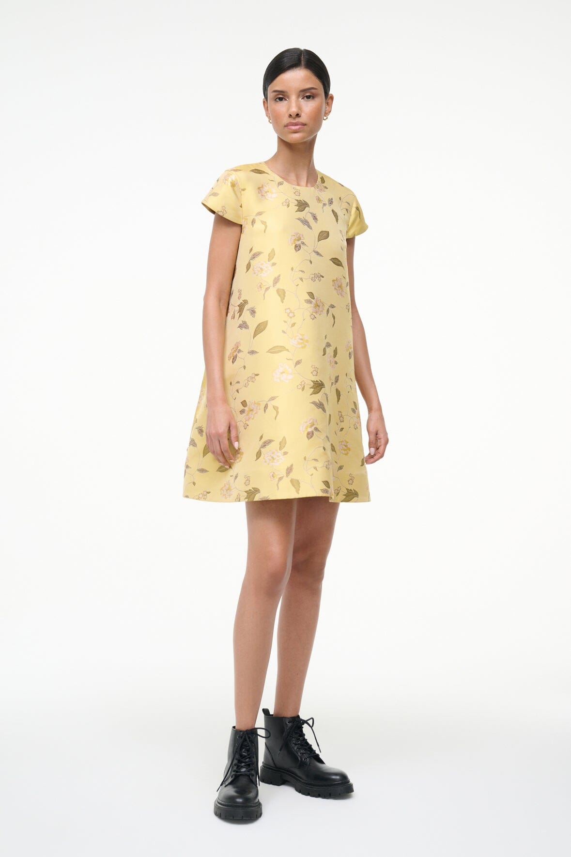 STAUD Sale Mia Dress Wildflowers