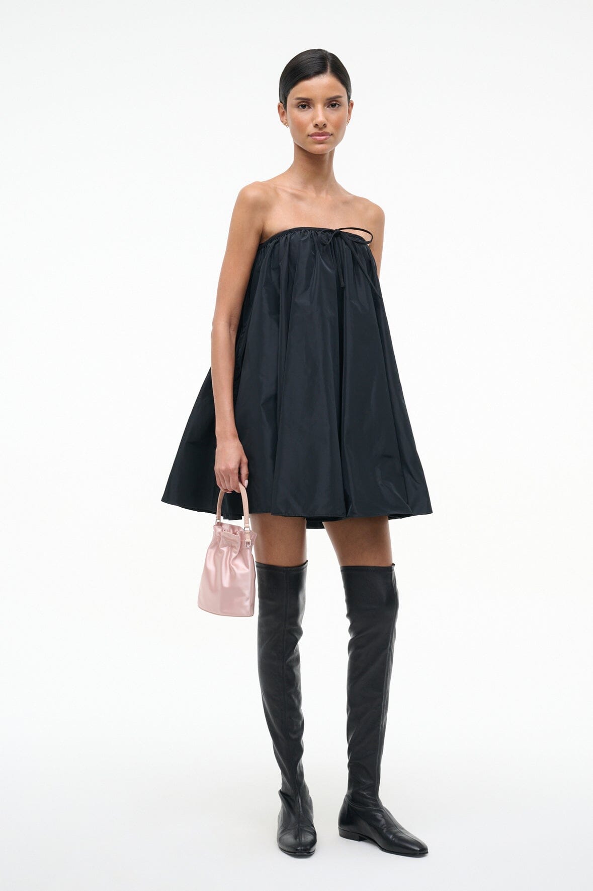 STAUD Sale Sofia Dress Black