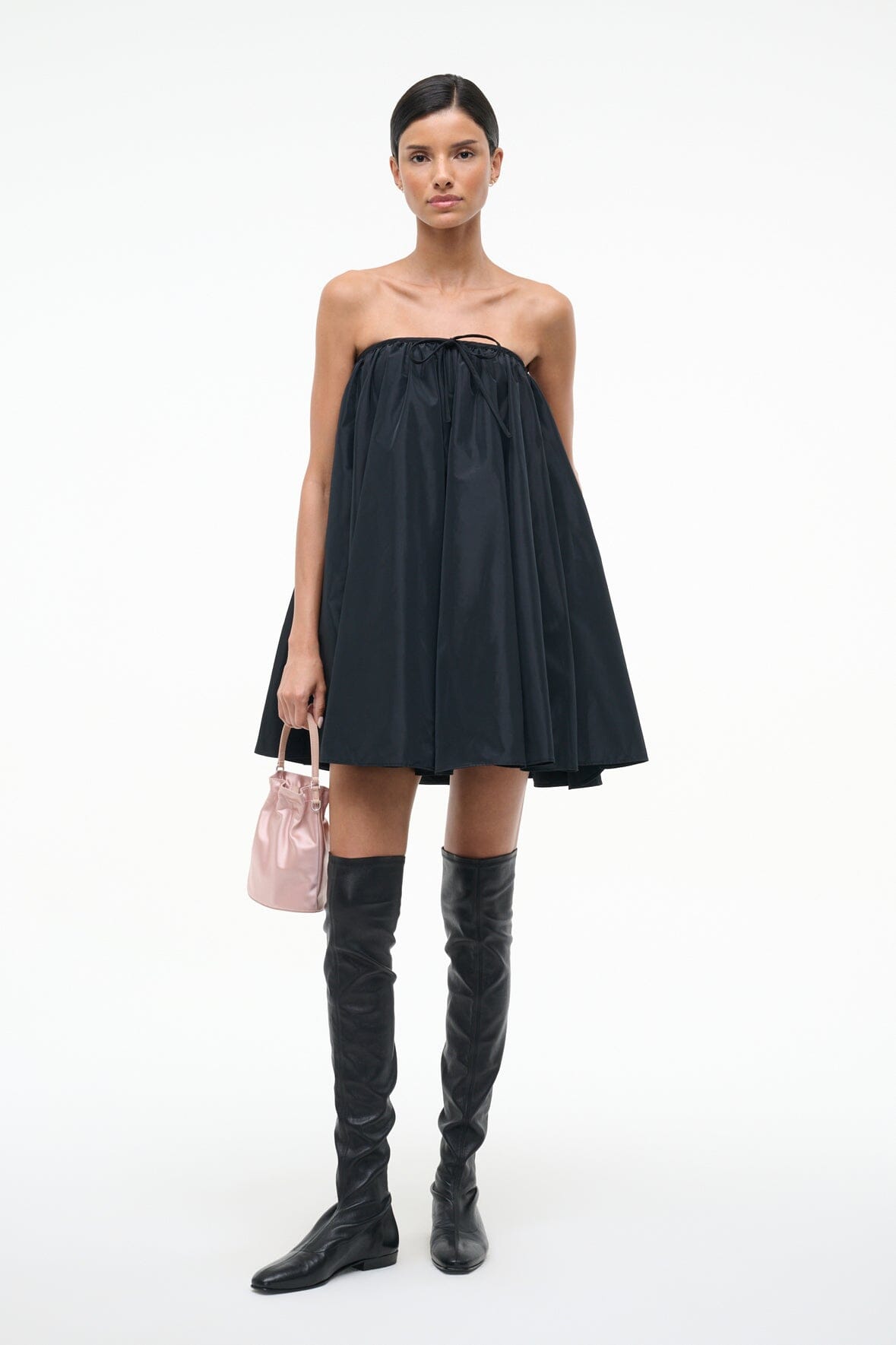 STAUD Sale Sofia Dress Black