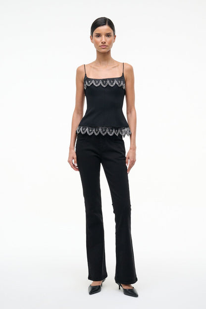 STAUD Sale Colette Top Black