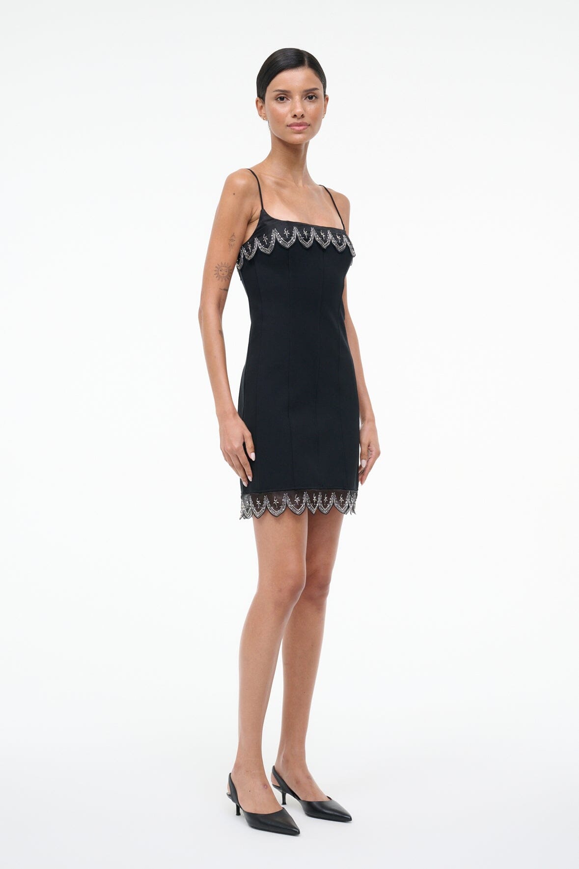 STAUD Sale Colette Dress Black