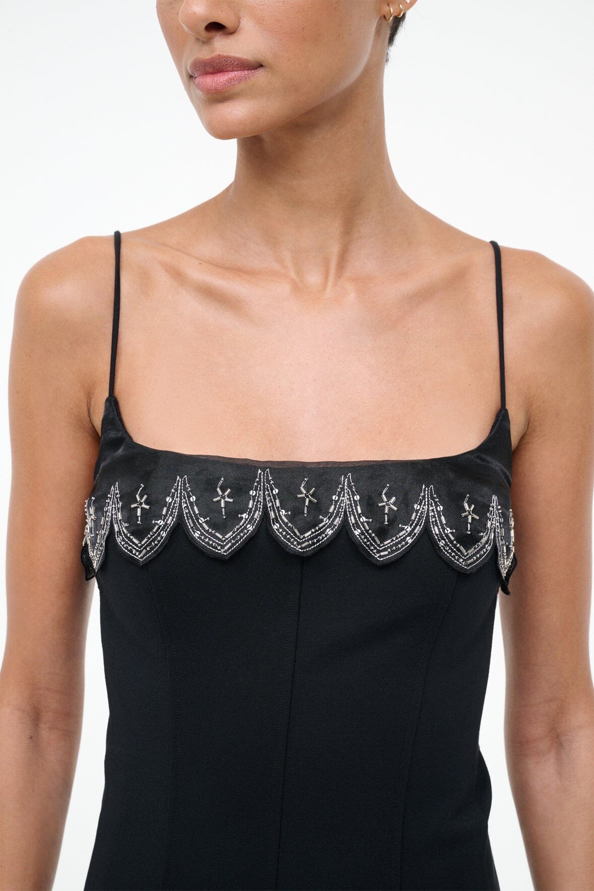 STAUD Sale Colette Dress Black