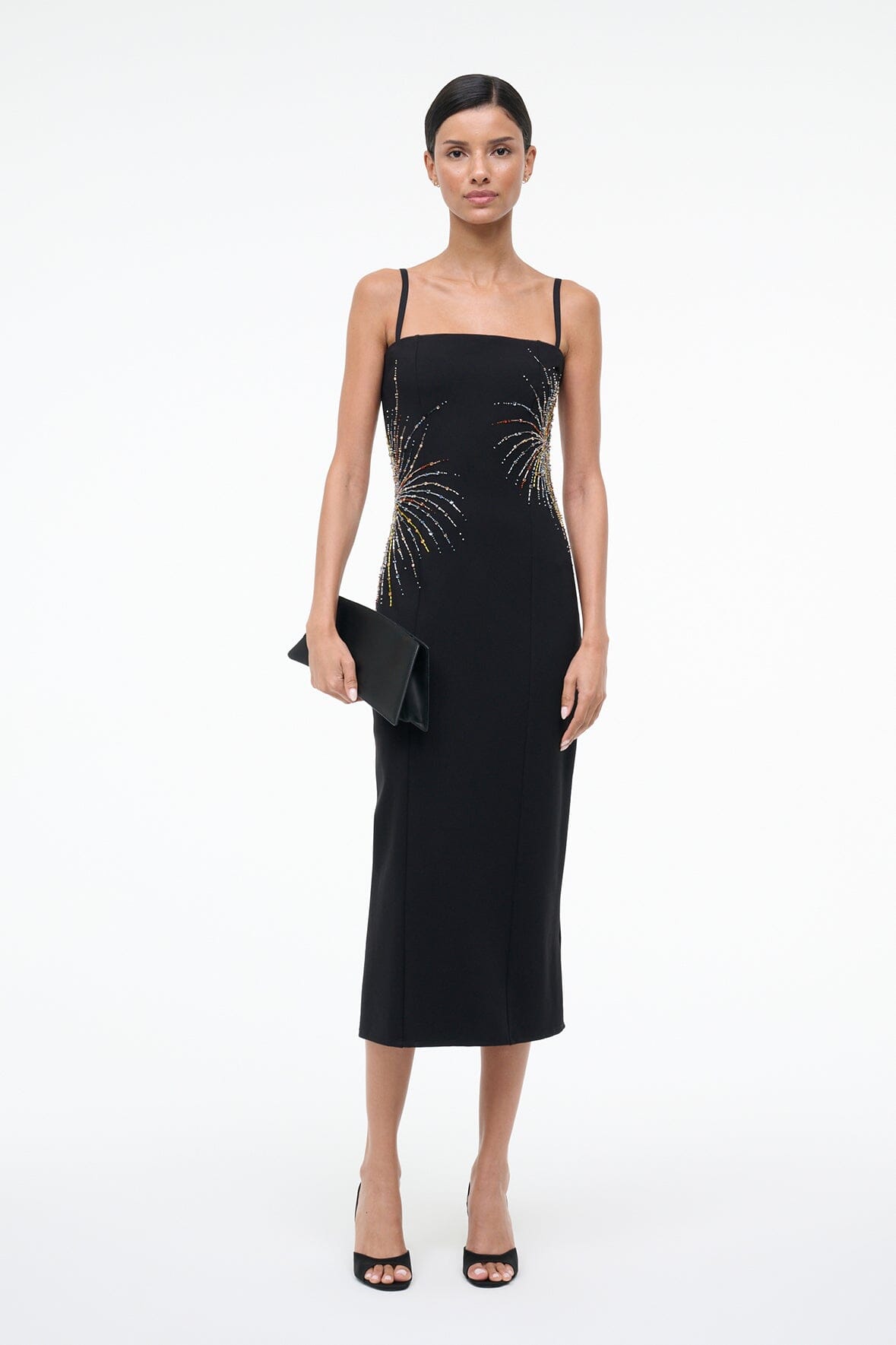 STAUD Sale Britney Dress Firework