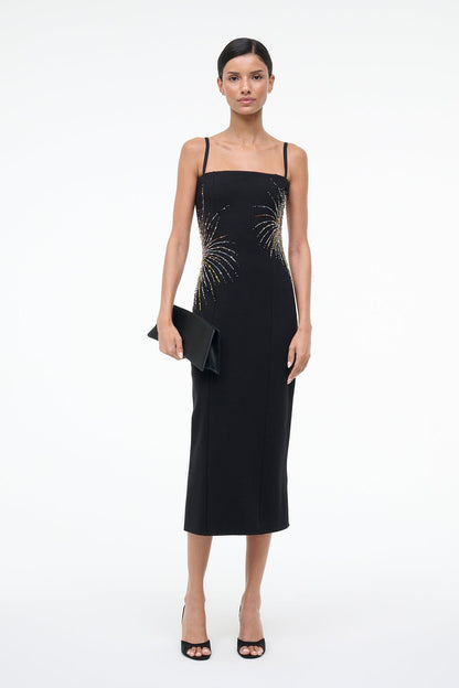 STAUD Sale Britney Dress Firework