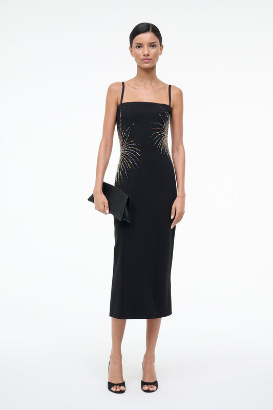 STAUD Sale Britney Dress Firework