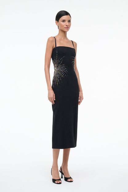 STAUD Sale Britney Dress Firework