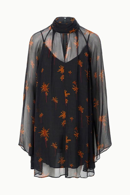 STAUD Sale Esther Mini Dress Autumn Night