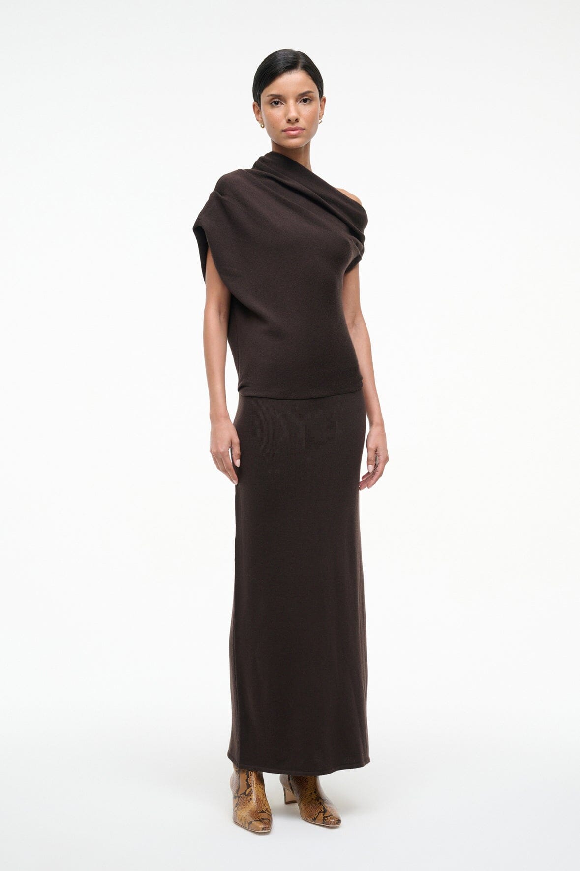 STAUD Sale Mabel Dress Earth
