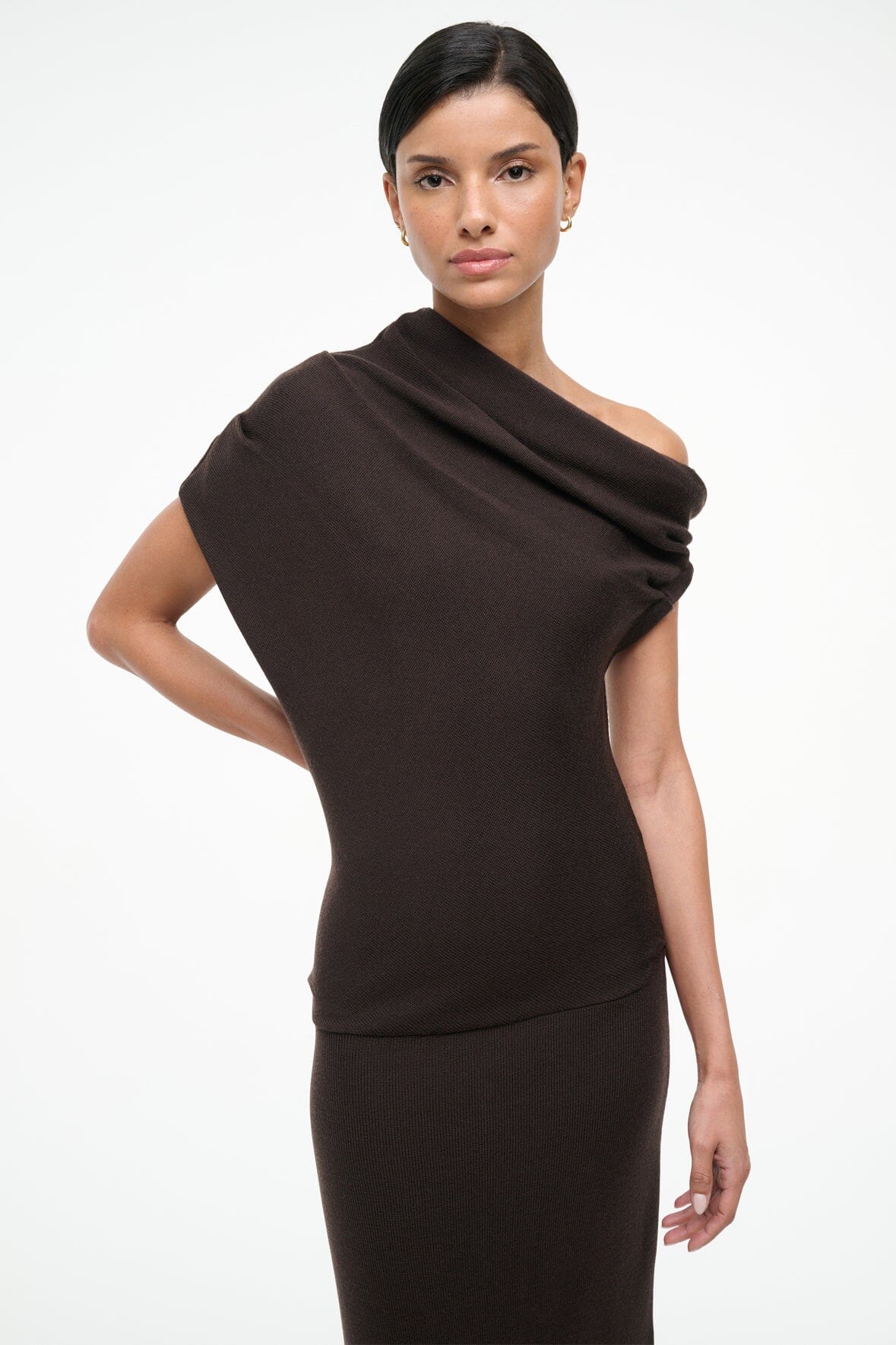 STAUD Sale Mabel Dress Earth