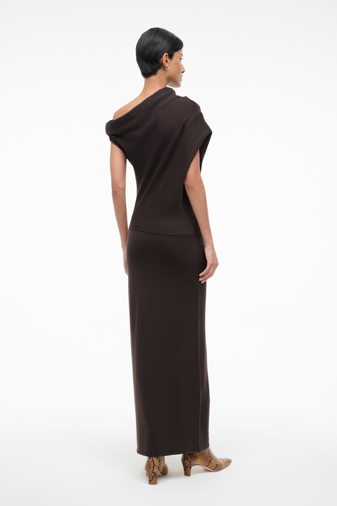 STAUD Sale Mabel Dress Earth