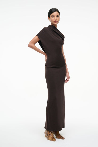 STAUD Sale Mabel Dress Earth