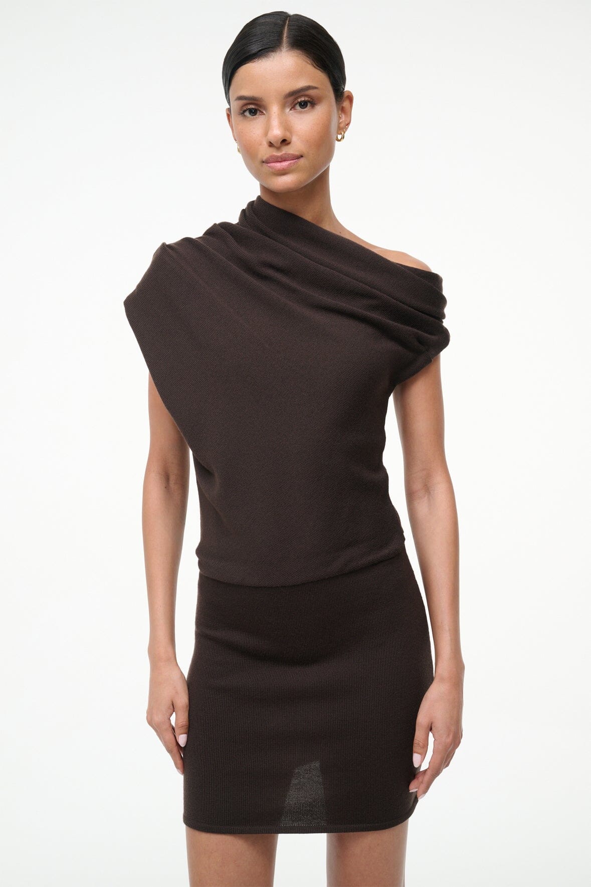 STAUD Sale Mabel Mini Dress Earth