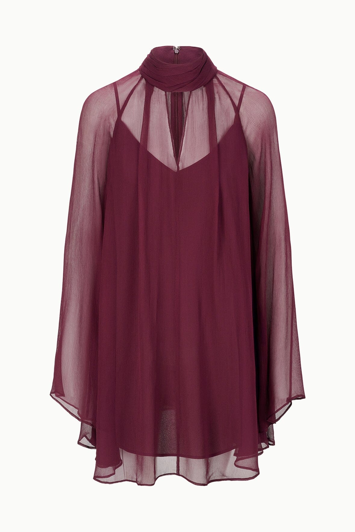 STAUD Sale Esther Mini Dress Syrah