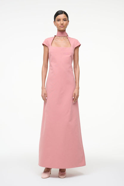 STAUD Sale Ingrid Dress Rosewater