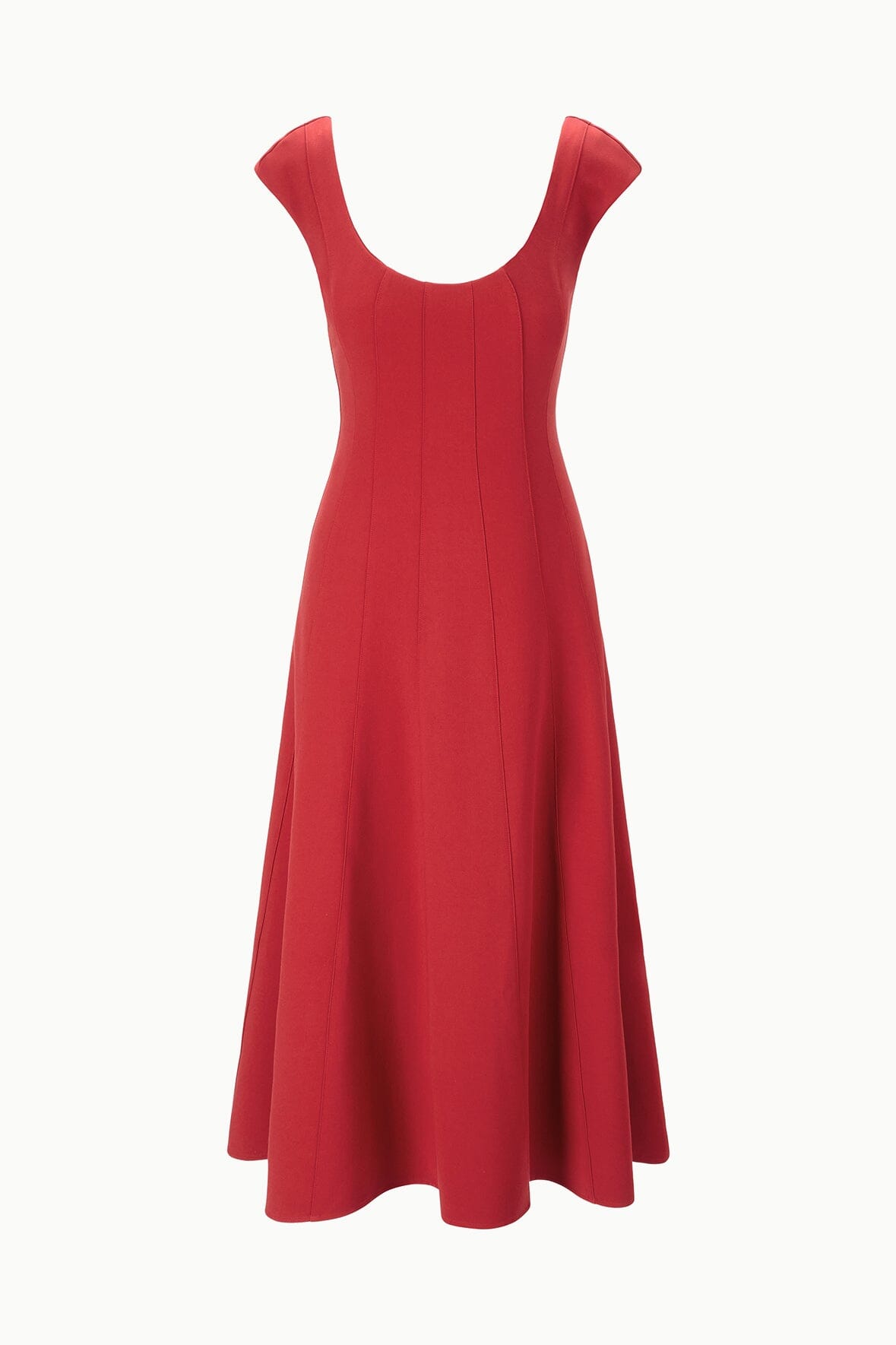 STAUD Sale Charlotte Dress Rouge
