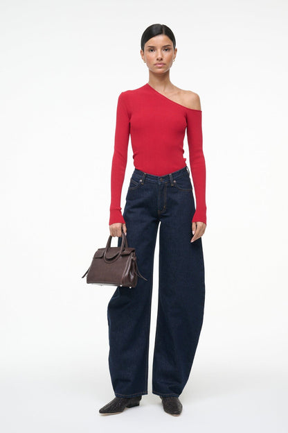 STAUD Sale Lois Top Rouge