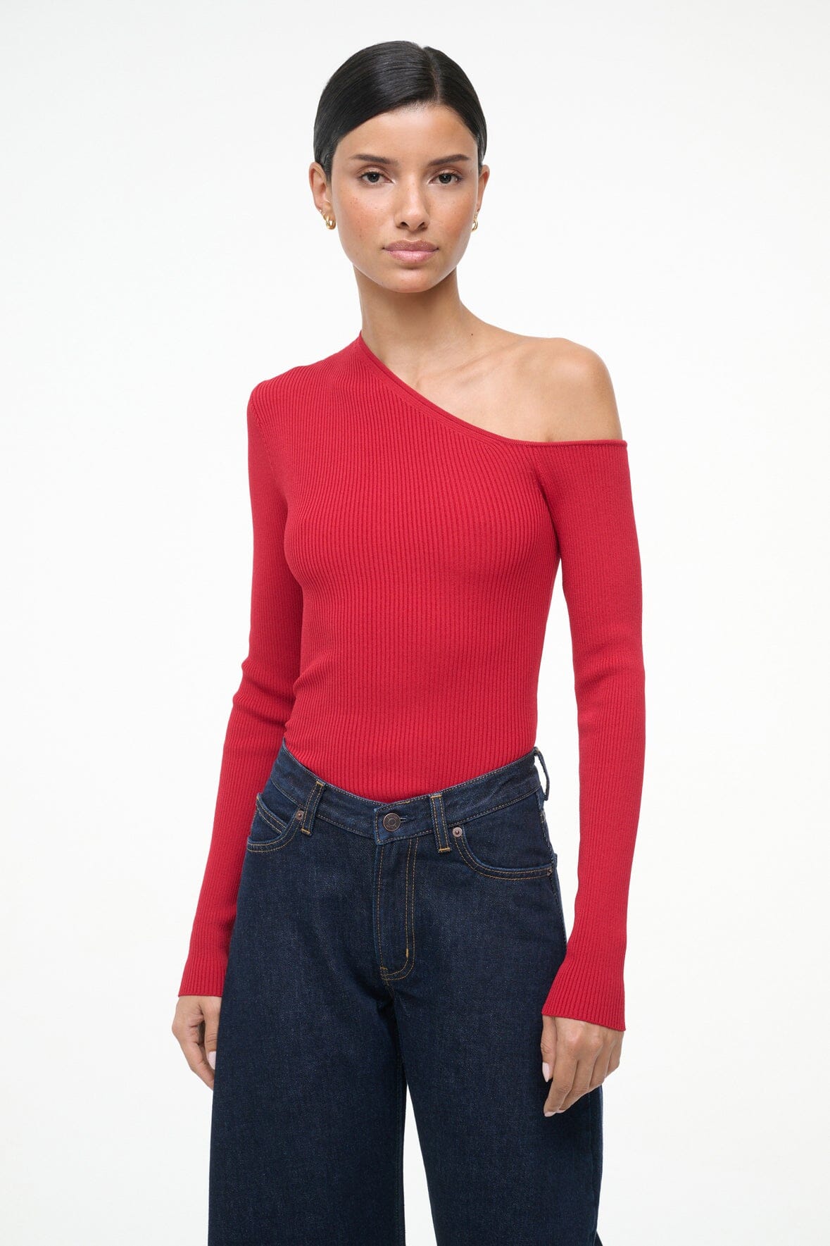 STAUD Sale Lois Top Rouge