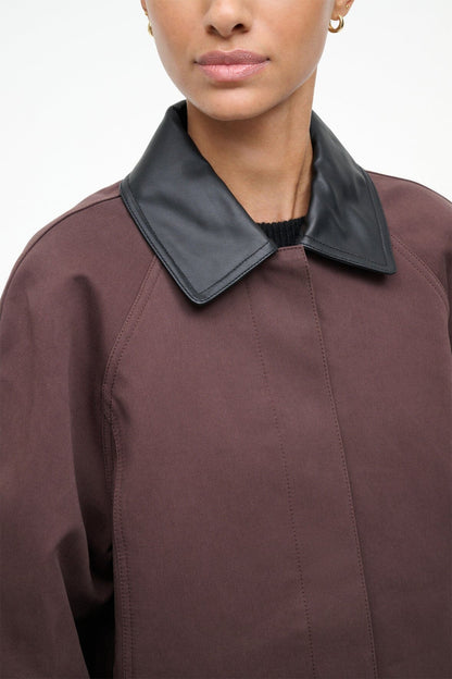 STAUD Sale Jonah Jacket Earth