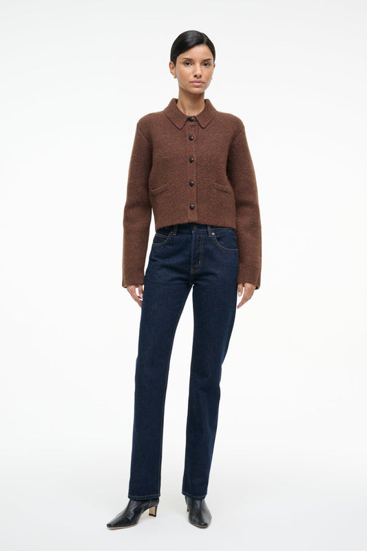 STAUD Sale Theo Sweater Truffle