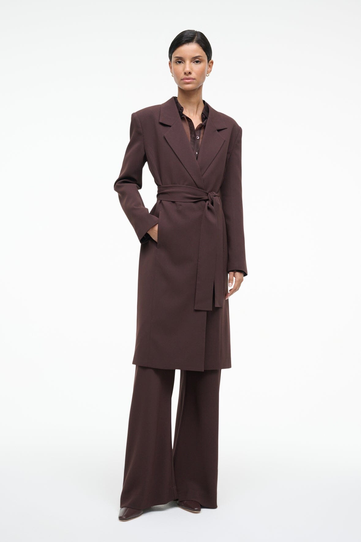 STAUD Sale Jolene Jacket Earth