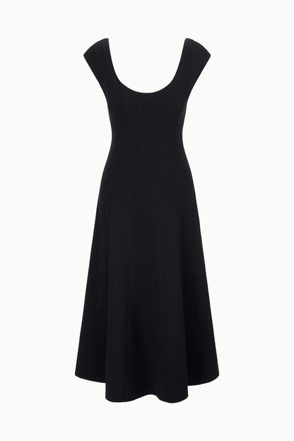 STAUD Sale Charlotte Dress Black