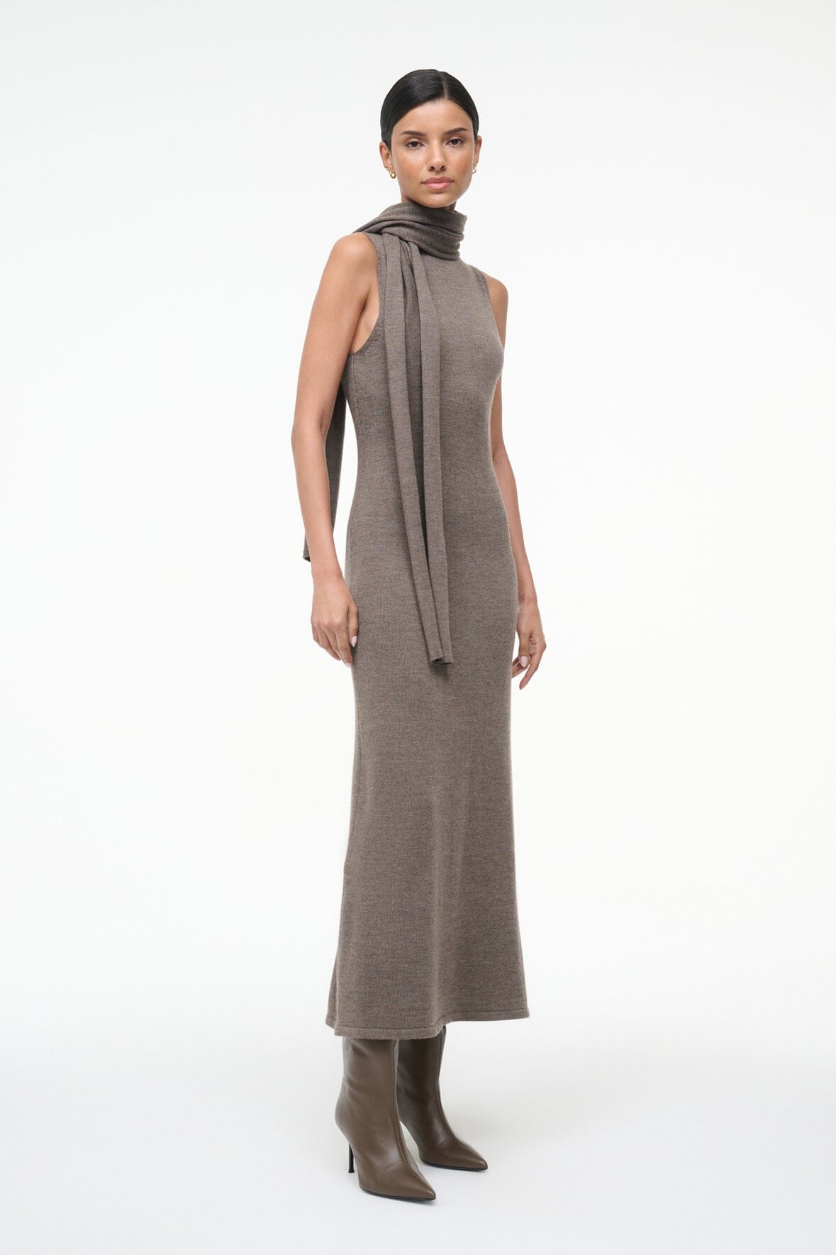 STAUD Sale Canal Midi Dress Truffle
