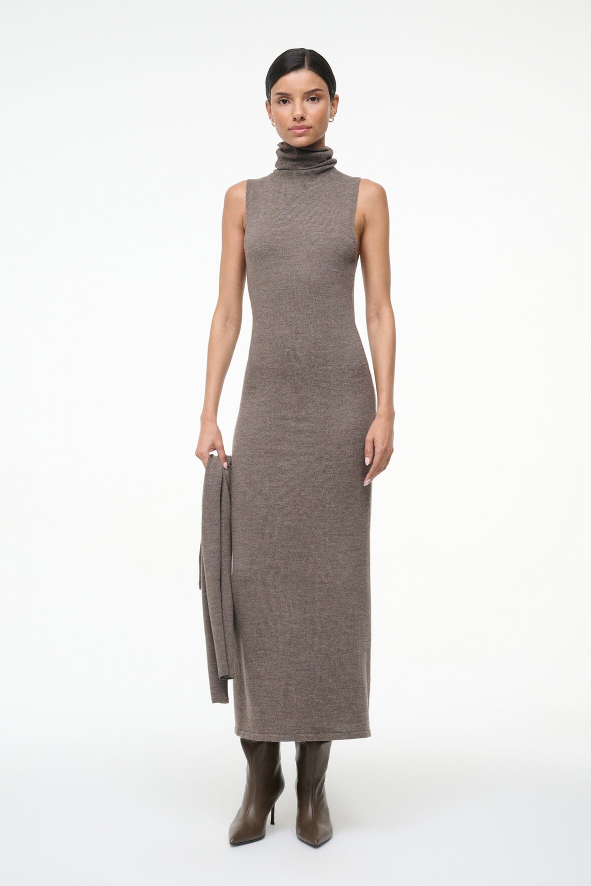 STAUD Sale Canal Midi Dress Truffle