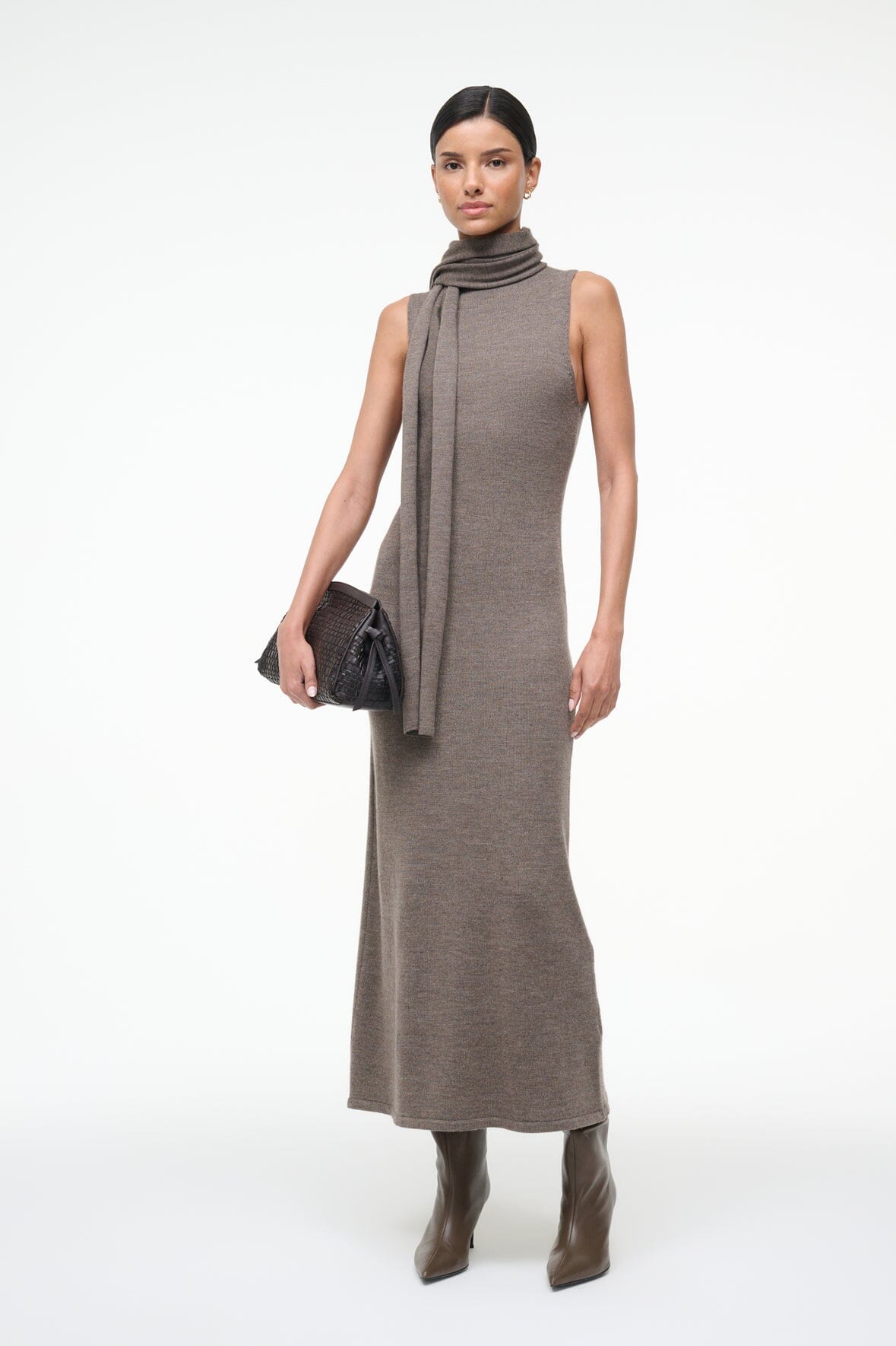 STAUD Sale Canal Midi Dress Truffle