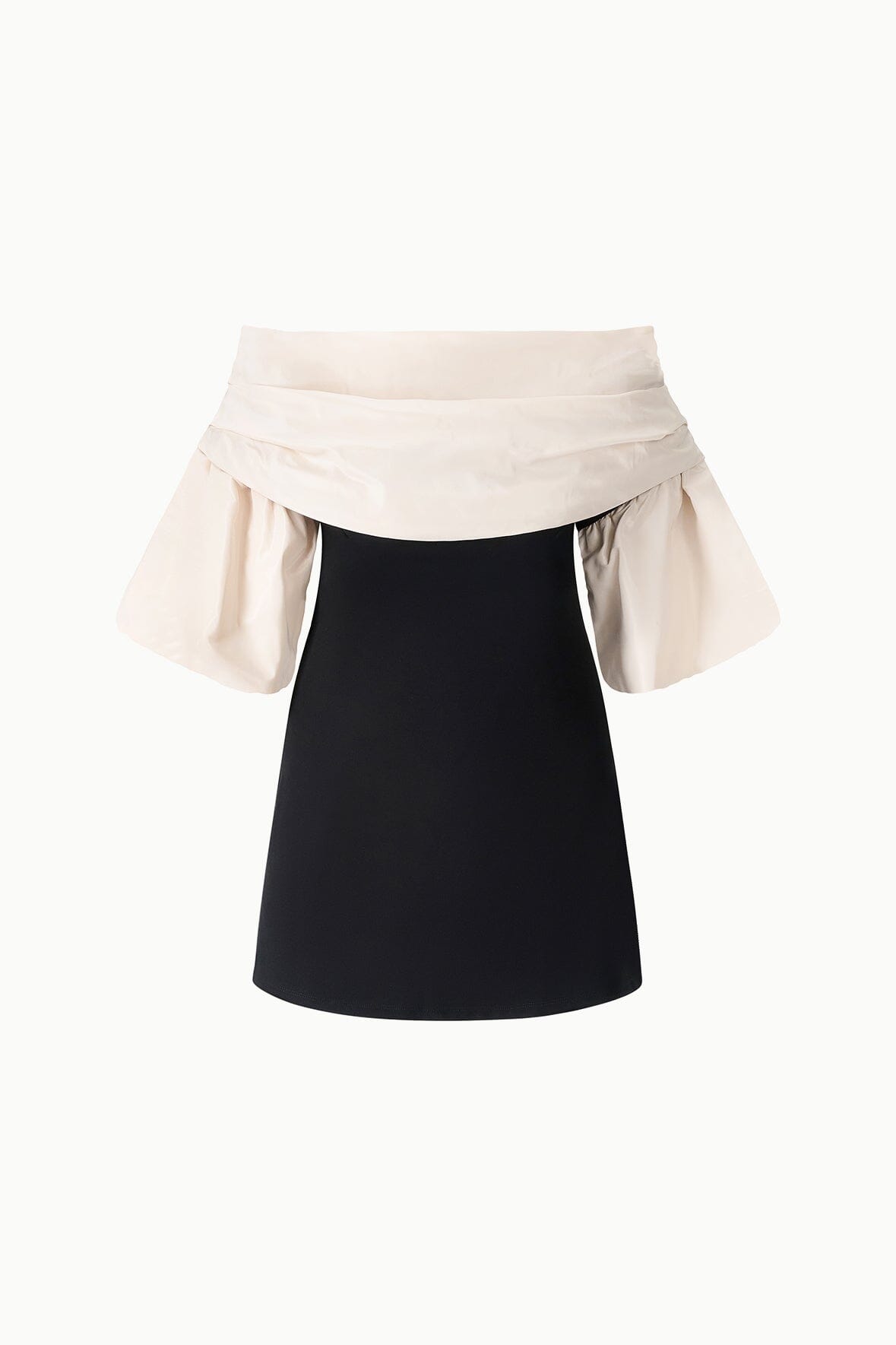 STAUD Sale Harper Dress Black Ivory