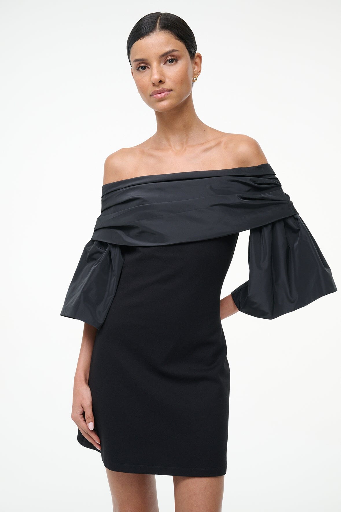 STAUD Sale Harper Dress Black