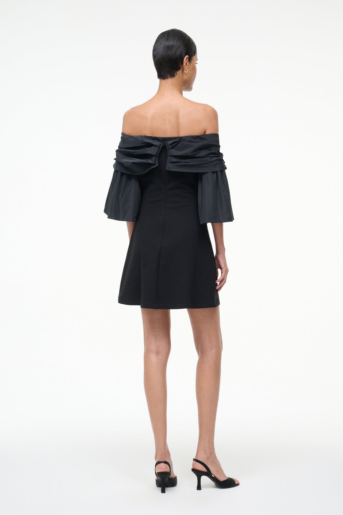 STAUD Sale Harper Dress Black