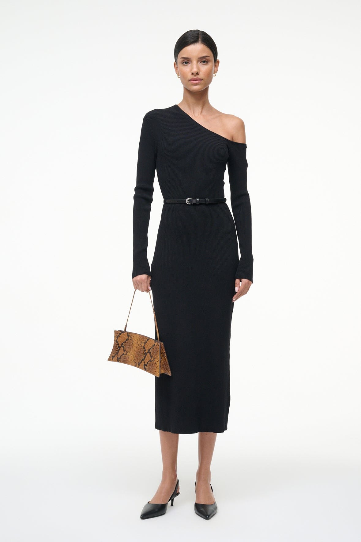 STAUD Sale Lois Dress Black