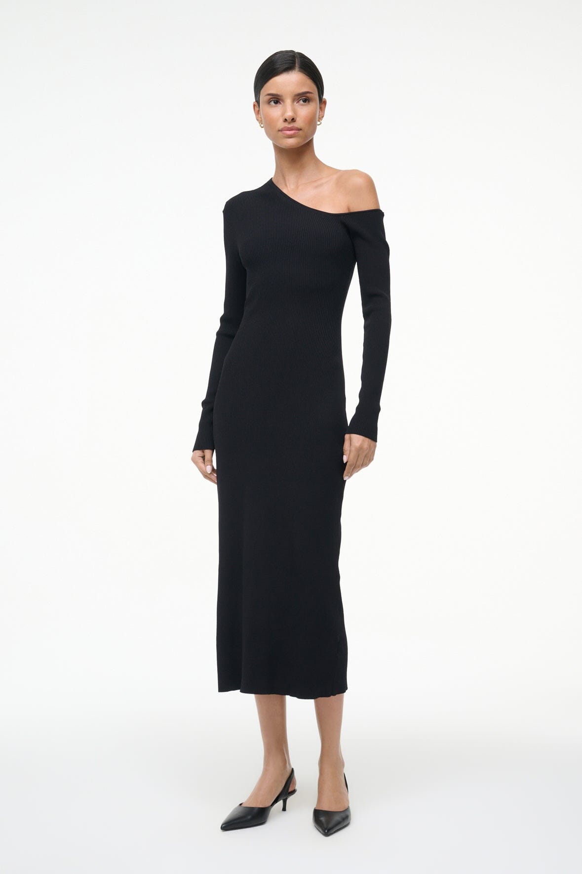 STAUD Sale Lois Dress Black