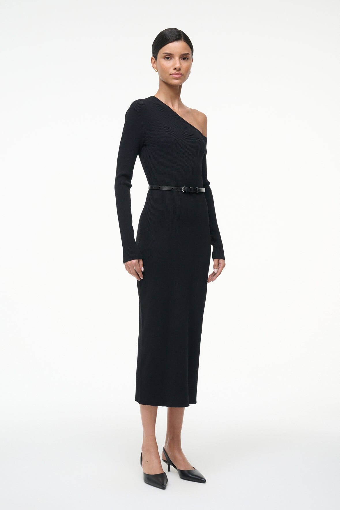 STAUD Sale Lois Dress Black