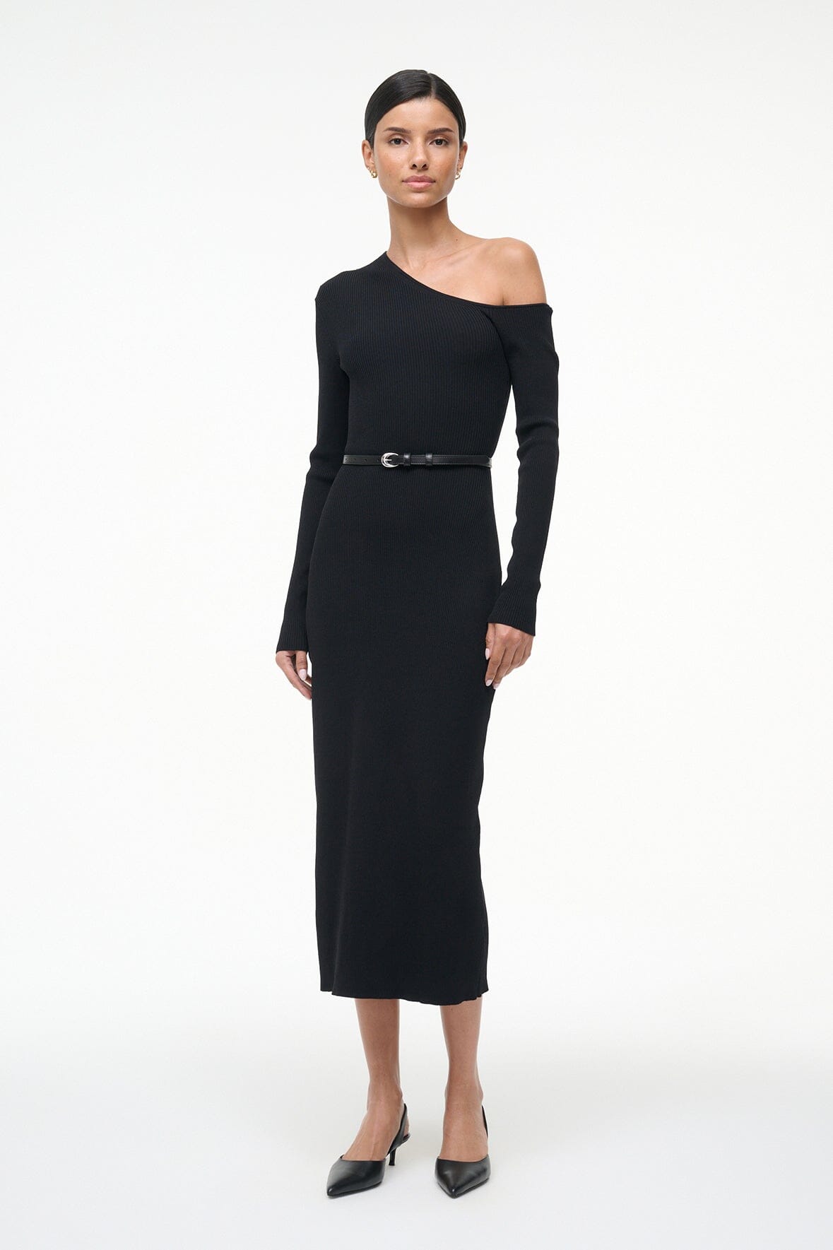 STAUD Sale Lois Dress Black