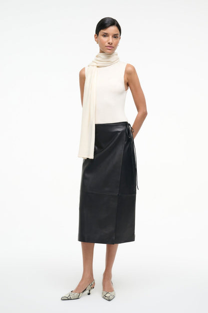 STAUD Sale Canal Top Ivory