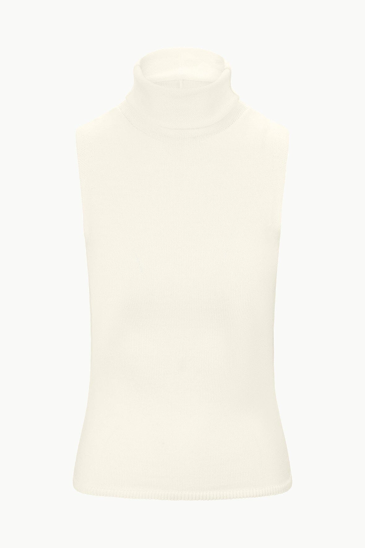 STAUD Sale Canal Top Ivory