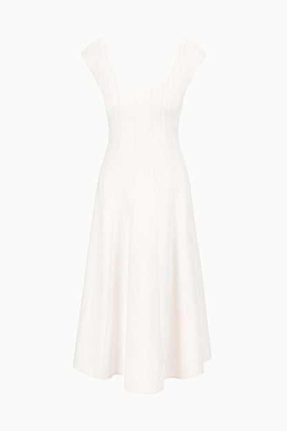 STAUD Sale Charlotte Dress Ecru
