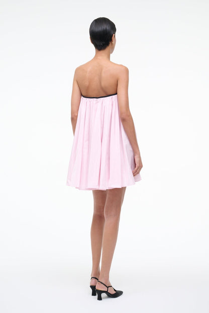 STAUD Sale Sofia Dress Puff Pink