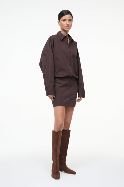 STAUD Sale Cynthia Dress Earth